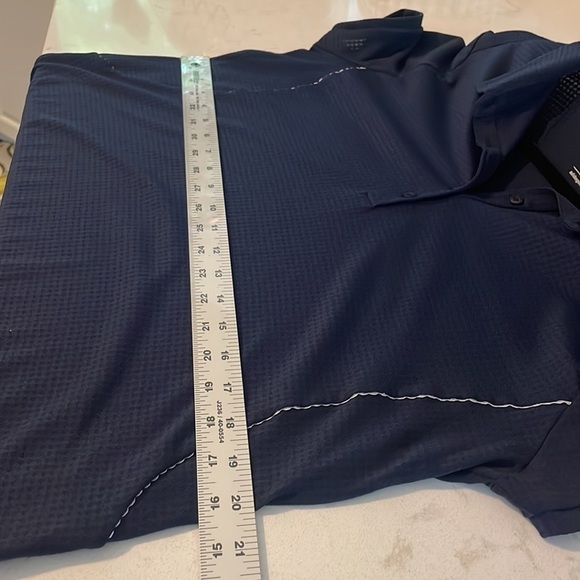 Adidas ClimaCool Womens Golf Top Polo Blue with white details size X-Large - Picture 10 of 12